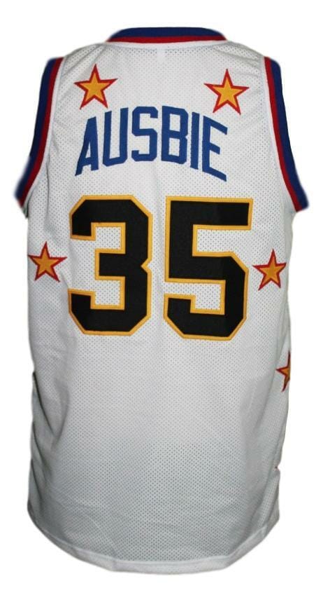 Huber Geese Ausbie #35 Harlem Globetrotters Basketball Jersey White