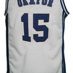 Jahlil Okafor #15 College Basketball Jersey White
