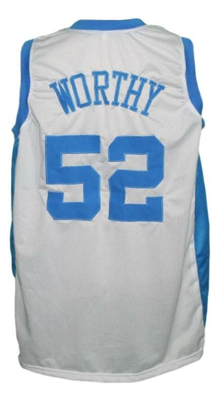James Worthy #52 College Basketball Jersey Sewn White