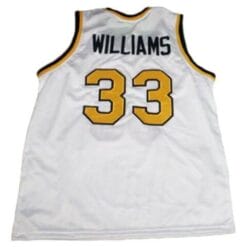 Jason Williams #33 Dupont High School Basketball Jersey White