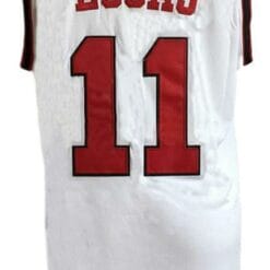 Jerry Lucas #11 College Basketball Jersey White