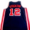 John Stockton #12 Team USA Basketball Jersey Navy Blue