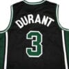 Kevin Durant #3 Montrose High School Basketball Jersey Black