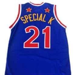Kevin Special K #21 Harlem Globetrotters Basketball Jersey Blue