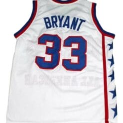 Kobe Bryant #33 McDonald's All American Basketball Jersey White