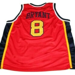 Kobe Bryant #8 McDonald's All American Basketball Jersey Red