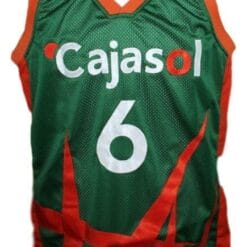 Kristaps Porzingis Cajasol Sevilla Basketball Jersey Green
