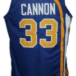 Larry Cannon #33 Indiana Basketball Jersey Sewn Blue
