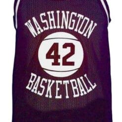 Latrell Sprewell #42 Washington Purgolders Basketball Jersey Purple