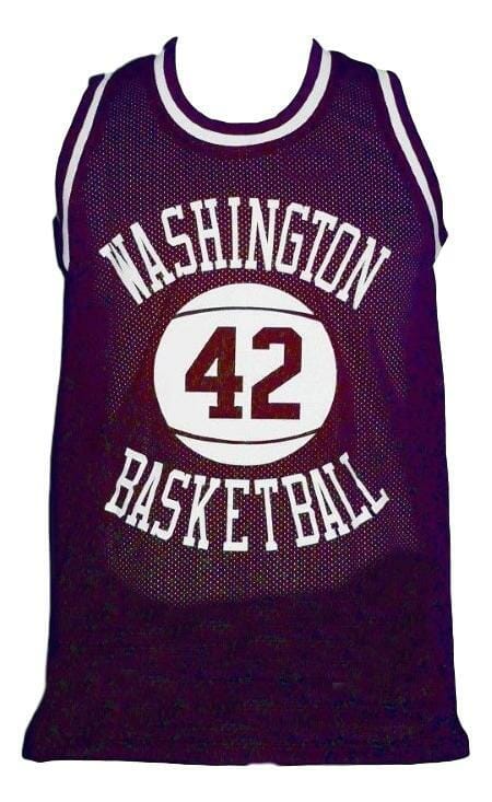 Latrell Sprewell #42 Washington Purgolders Basketball Jersey Purple