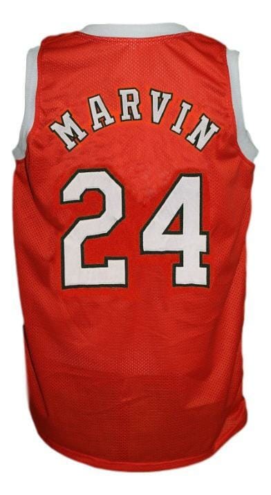 Marvin Barnes #24 Spirits Of St Louis Aba Basketball Jersey Orange