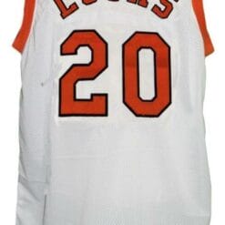 Maurice Lucas #20 Spirits Of St Louis Aba Basketball Jersey White