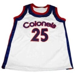 Maurice Lucas #25 Colonels Kentucky Basketball Jersey White