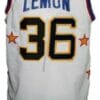Meadowlark Lemon #36 Harlem Globetrotters Basketball Jersey White