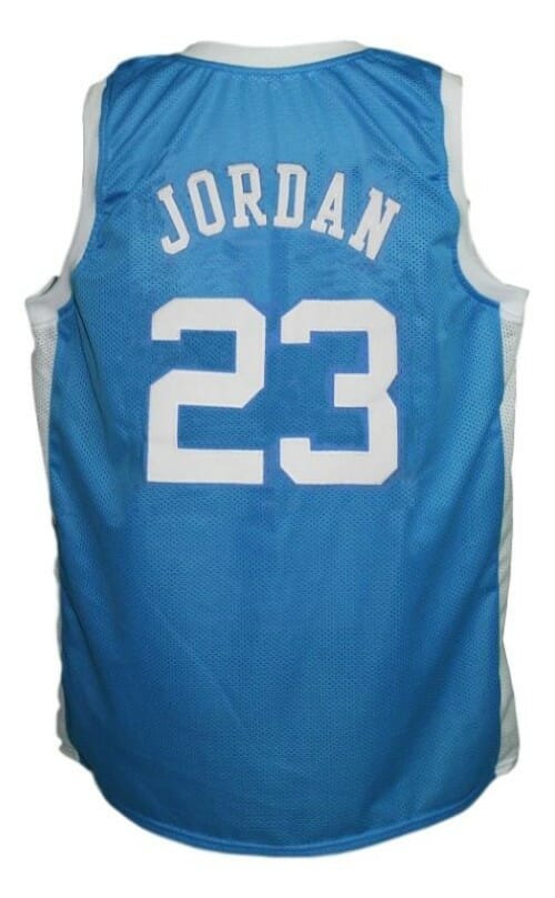 Michael Jordan #23 College Basketball Jersey Blue