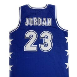 Michael Jordan #23 McDonald's All American Basketball Jersey Blue