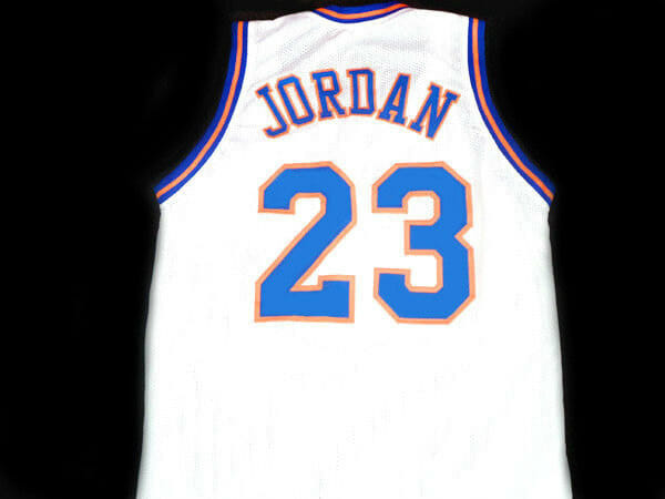 Michael Jordan #23 Tune Squad Space Jam Basketball Jersey White