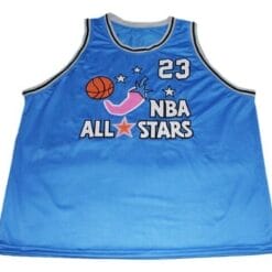 Michael Jordan #23 All Stars Basketball Jersey Blue