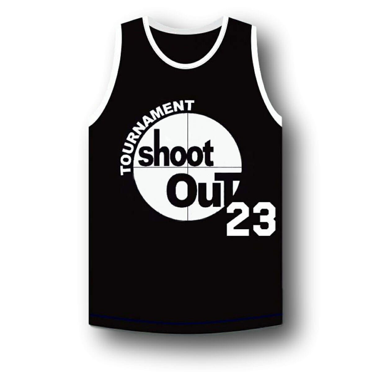 Motaw #23 Above The Rim Tournament Shoot Out Basketball Jersey Black
