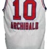 Nate Archibald #10 Cincinnati Kings Basketball Jersey White