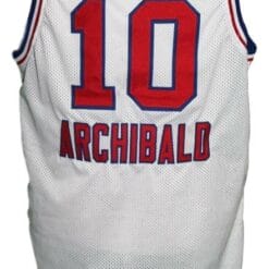 Nate Archibald #10 Cincinnati Kings Basketball Jersey White
