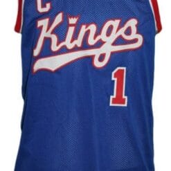 Nate Archibald #1 Cincinnati Royals Kings Basketball Jersey Blue