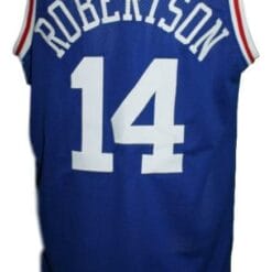 Oscar Robertson #14 Cincinnati Royals Basketball Jersey Blue