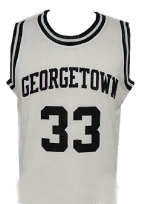 Patrick Ewing #33 College Basketball Jersey White