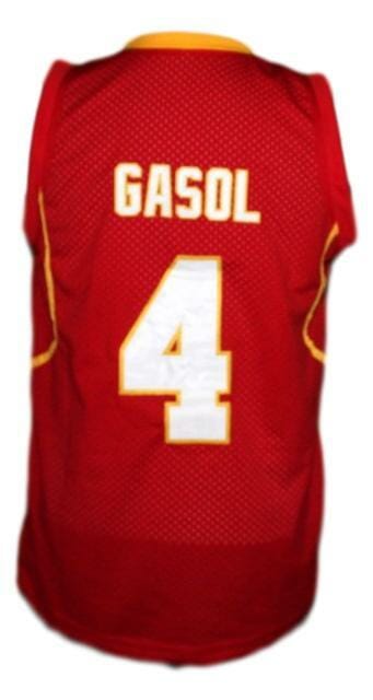 Pau Gasol Team Spain Espana Basketball Jersey Red