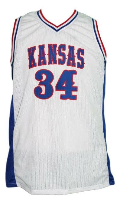 Paul Pierce #34 Custom College Basketball Jersey White