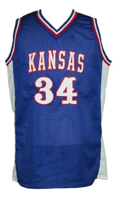 Paul Pierce #34 Custom College Basketball Jersey Blue