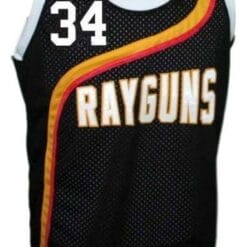 Paul Pierce #34 Roswell Rayguns Basketball Jersey Sewn Black
