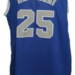 Penny Hardaway #25 College Basketball Jersey Blue