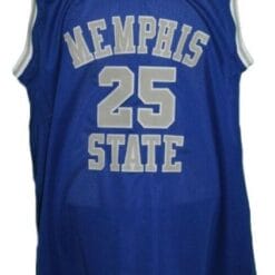 Penny Hardaway #25 College Basketball Jersey Blue