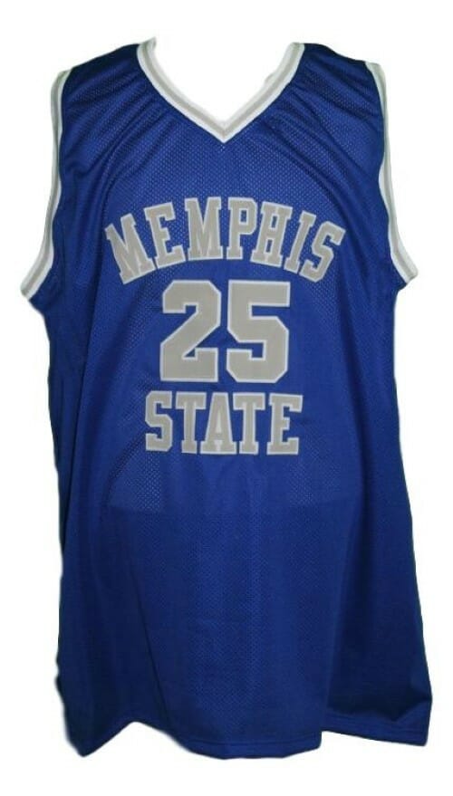 Penny Hardaway #25 College Basketball Jersey Blue