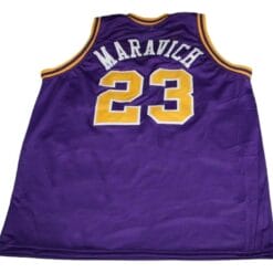 Pete Maravich #23 Broughton High School New Basketball Jersey Purple