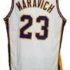 Pete Maravich #23 College Basketball Jersey New Sewn White