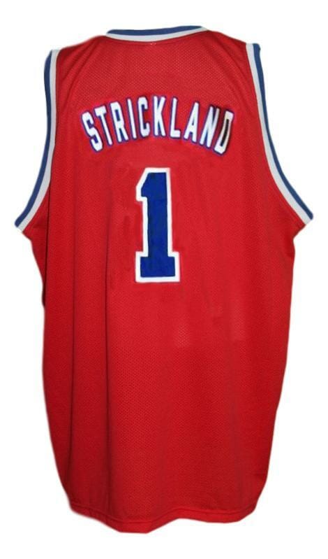 Rod Strickland #1 Washington Retro Basketball Jersey Red