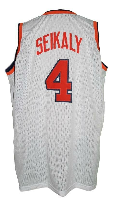Ron Seikaly #4 College Basketball Jersey Sewn White