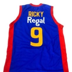Rubio Ricky #9 Spain Espana Regal Basketball Jersey Blue