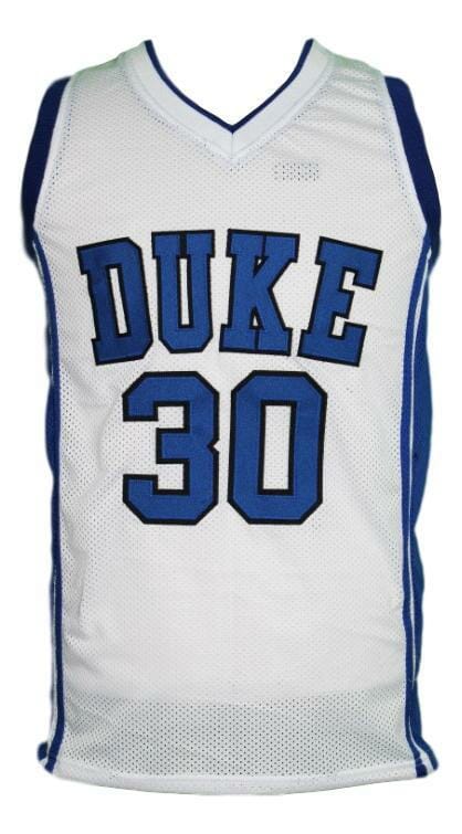 Seth Curry #30 College Basketball Jersey Sewn White