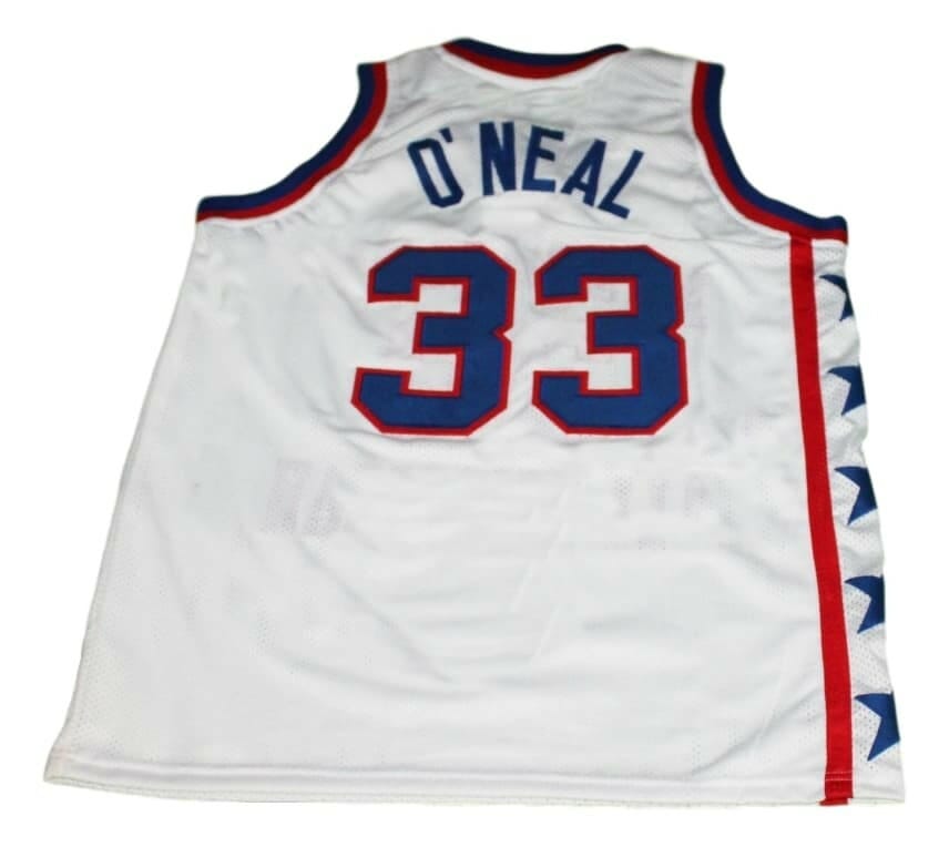 Shaquille O'Neal #33 McDonalds All American New Basketball Jersey White