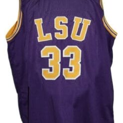 Shaquille O'Neal #33 Custom College Basketball Jersey Purple