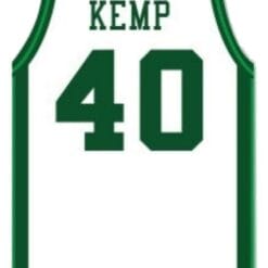 Shawn Kemp Concord High School Basketball Jersey Sewn White