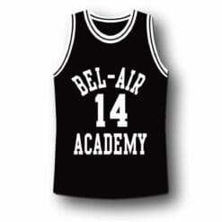 Smith #14 Bel-Air Academy Basketball Jersey Black