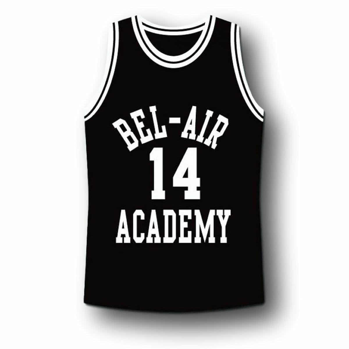 Smith #14 Bel-Air Academy Basketball Jersey Black