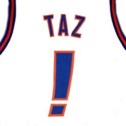 Taz ! Tune Squad Space Jam Basketball Jersey White