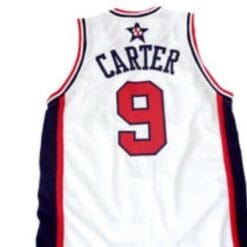 Vince Carter #9 Team USA BasketBall Jersey White