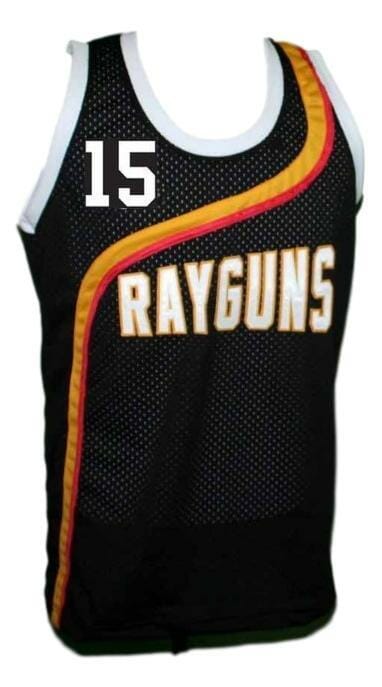 Vince Carter #15 Roswell Rayguns Basketball Jersey Sewn Black