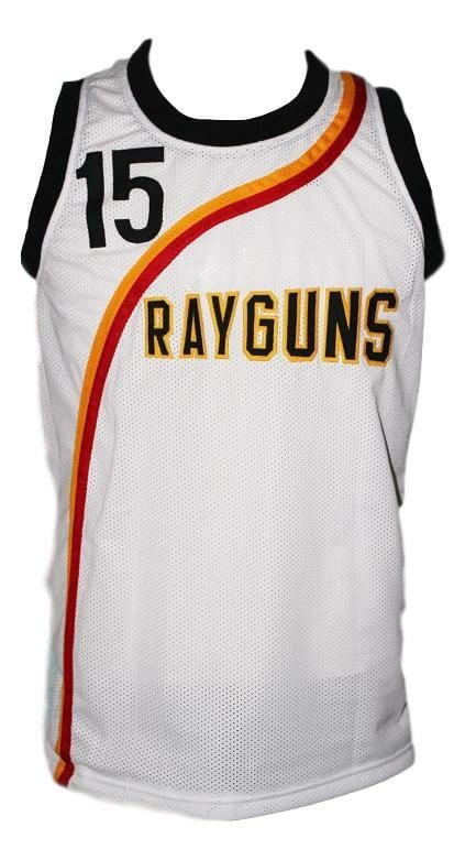 Vince Carter #15 Roswell Rayguns Basketball Jersey New Sewn White